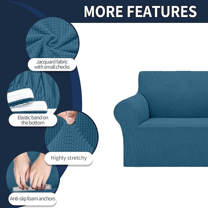 Cupuamon 2026 New Stretch Oversized Sofa Slipcovers Couch Sofa Cover - Image 4