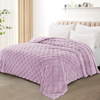 Exclusivo Mezcla King Size Flannel Fleece Blanket, Super Soft and Warm - Image 2