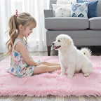 Rugs for Living Room 5x8, Alfombras para Salas Fluffy Shag Large Fuzzy Plush - Image 3