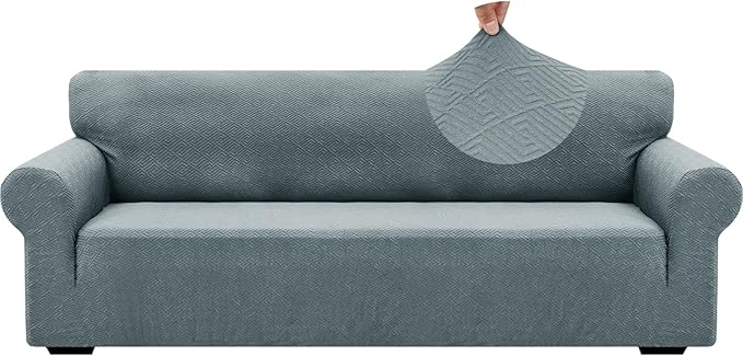 ZNSAYOTX 1 Piece Jacquard Couch Covers by ZNSAYOTX