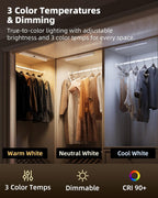 EZVALO 17-Inch Closet Lights, Motion Sensor Lights Indoor