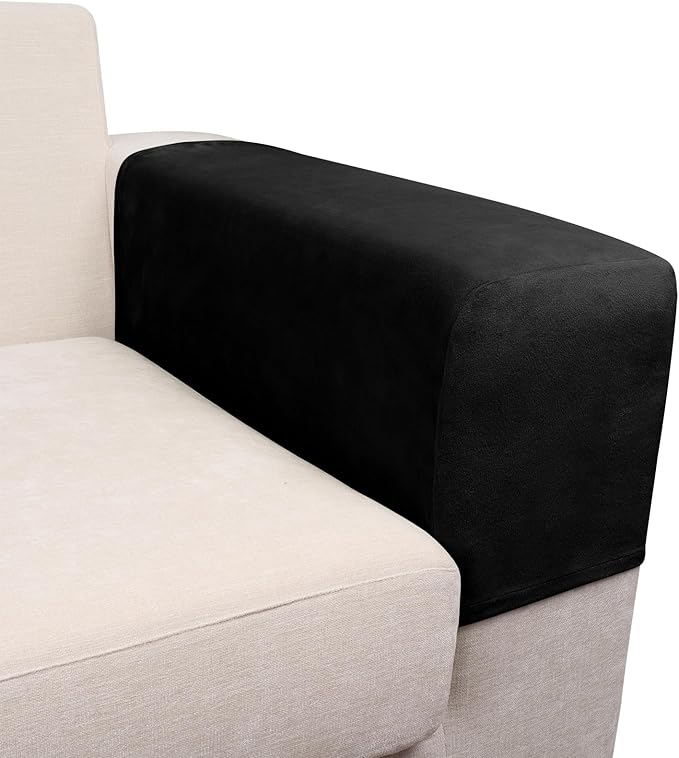 Couch Arm Covers 2 Pcs Sofa Armrest Covers Stretch Couch, Armrest Cover by Taque