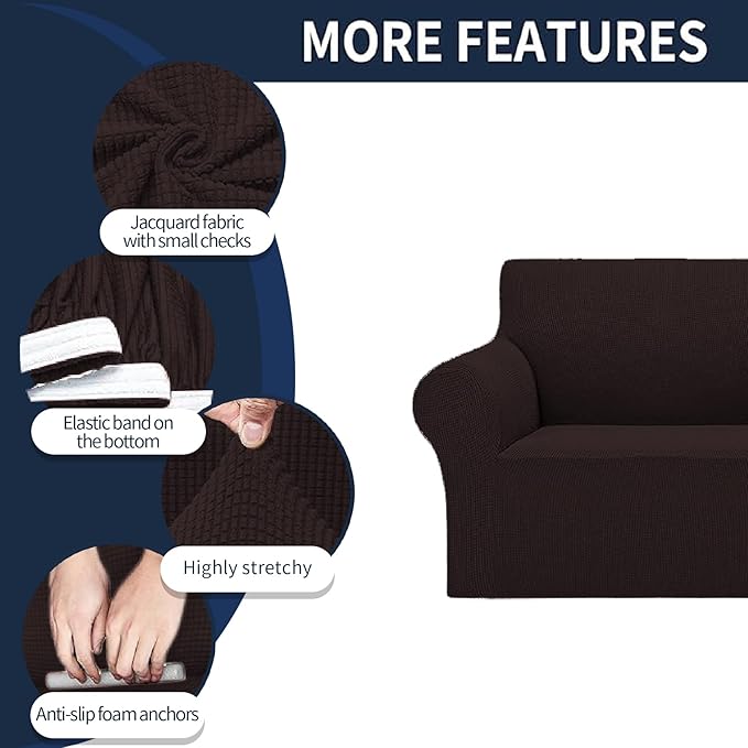 Cupuamon 2026 New Stretch Oversized Sofa Slipcovers Couch Sofa Cover - Image 4