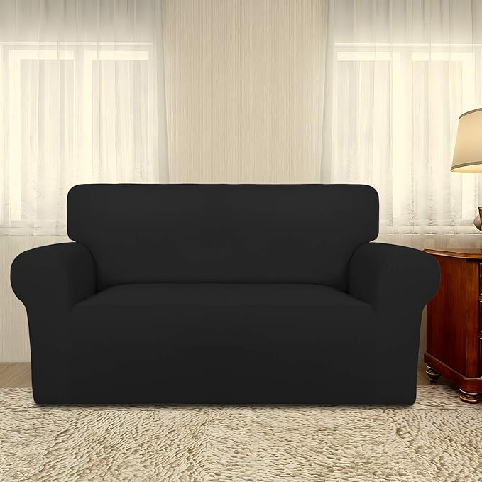PureFit Super Stretch Sofa Slipcover – Spandex Non Slip Soft Couch Sofa Cover - Image 2