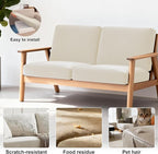 4Pcs Patio Stretch Cushion Covers, Outdoor Sofa Replacement Cover Slipcovers - Image 4