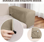 Couch Arm Covers 2 Pcs Sofa Armrest Covers Stretch Couch, Armrest Cover - Image 3