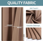 ChrisDowa Small Window Curtains 40 inches Long - Image 3