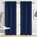 DWCN Navy Blue Blackout Curtains by DWCN
