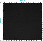 Orighty Microfiber Cleaning Cloth Bulk, 150 Pack Shop Towels 12x12in, Black