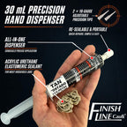 30mL Pre-Filled Precision Caulk Applicator Tan, 3-Pack