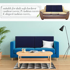 Newwiee Set of 4 Stretch Patio Cushion Covers Sofa Couch Seat Chair Slipcovers - Image 6
