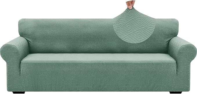 ZNSAYOTX 1 Piece Jacquard Couch Covers by ZNSAYOTX