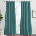 NICETOWN Sea Teal Blackout Curtains 102 inches Length by NICETOWN