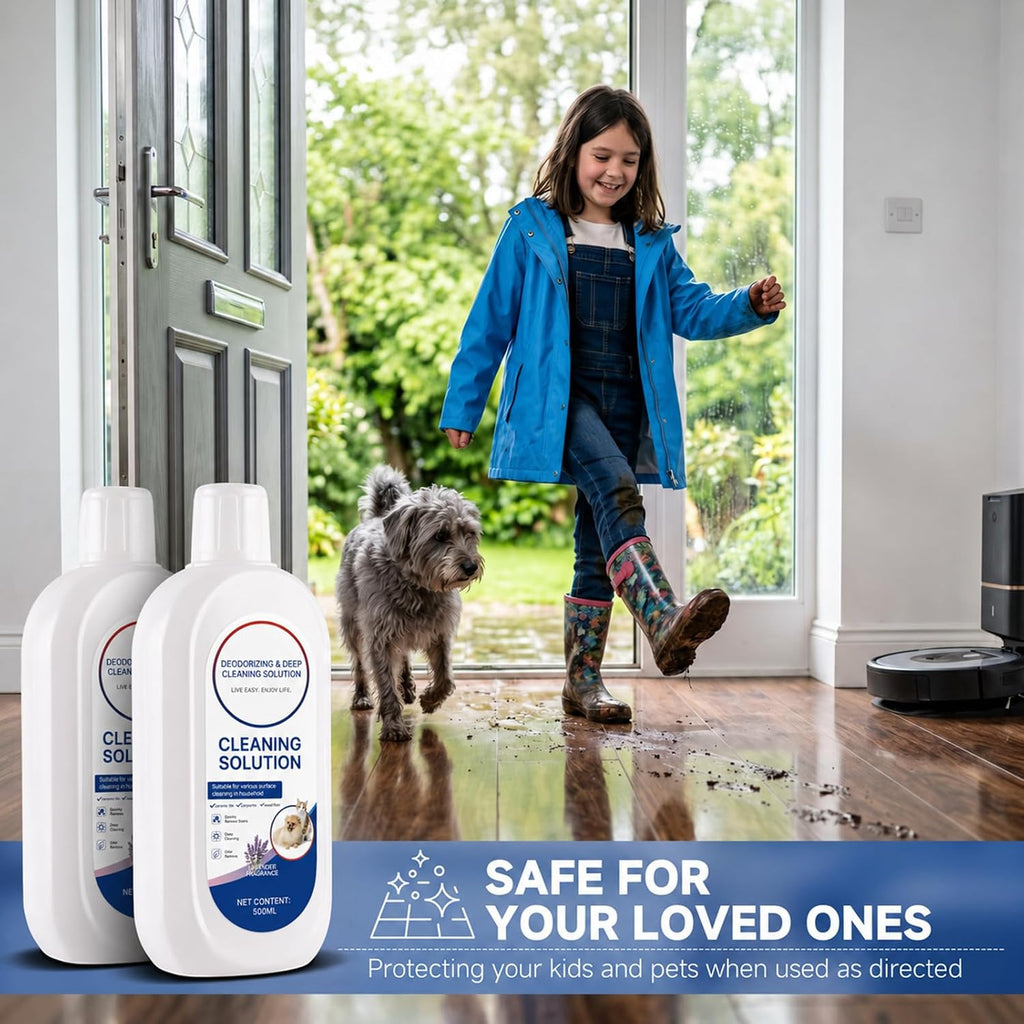Floor Cleaning Solution Compatible with Tineco, 2-Pack Lavender