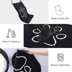 Smiry Dog Door Mat for Muddy Paws, Absorbent Dirt Trapper Non Slip Quick Dry - Image 6