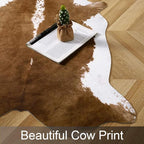 AROGAN Faux Cow Print Rug Large - Image 7