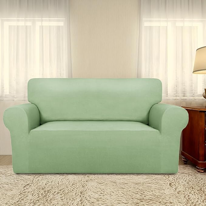 PureFit Super Stretch Sofa Slipcover – Spandex Non Slip Soft Couch Sofa Cover - Image 2