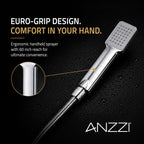 ANZZI Shower Panel 64"", Veld Series, Body Massage 2 Jetted Shower Panel