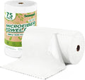 Microfiber Cleaning Cloths Roll 75 Pack 12x12 Inch Lint Free