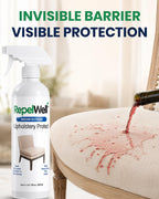 RepelWell Non Toxic Fabric Protector Spray for Upholstery & Furniture,12 oz