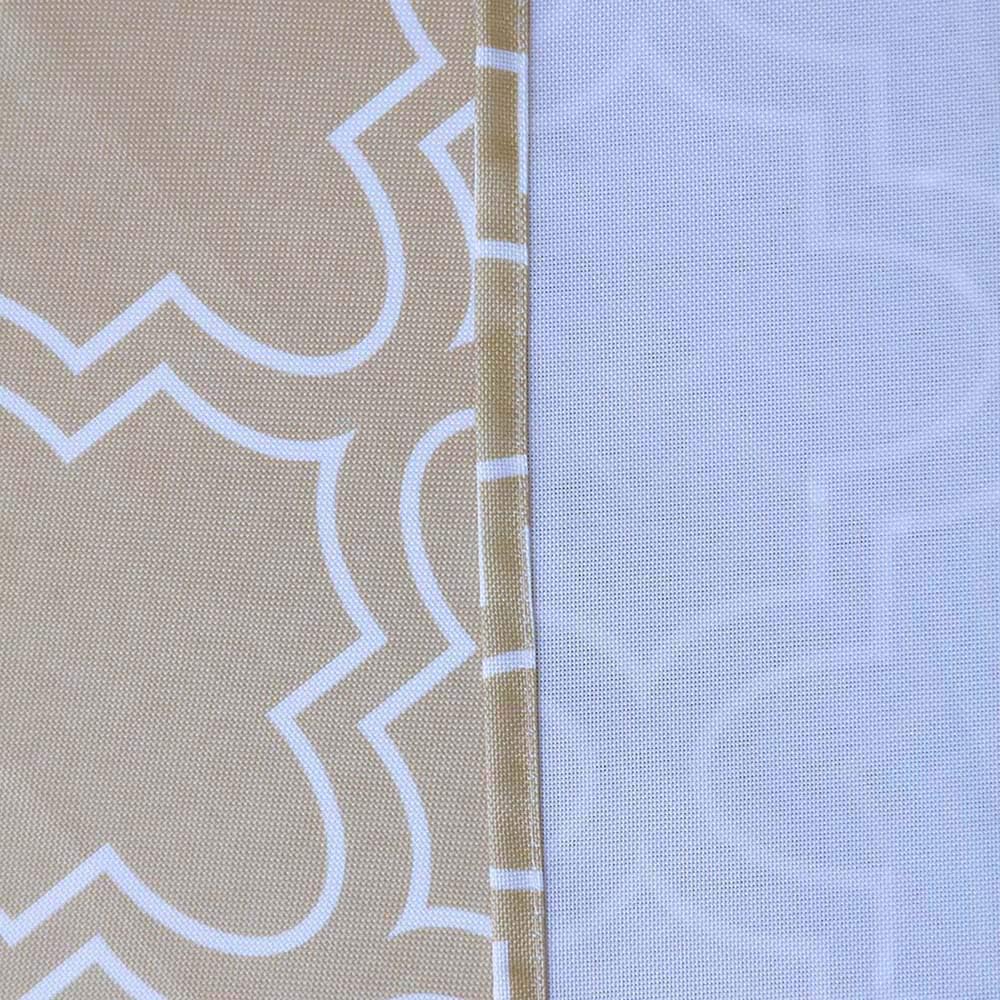 Melaluxe Outdoor Tablecloth with Umbrella Hole, 60x60 inch Square