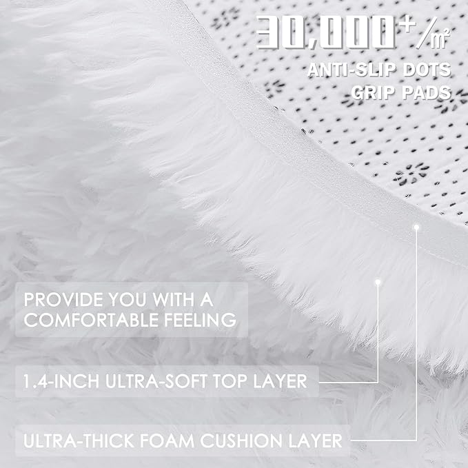 OLANLY 3x6 Machine Washable Runner Rugs - Image 7