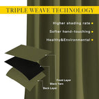 NICETOWN Short Blackout Curtains - Image 3