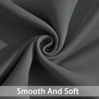 Yakamok Thermal Insulated Solid Grommet Light Blocking Blackout Curtains - Image 3