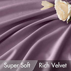 MIULEE Lavender Velvet Curtains 108 inches - Image 4