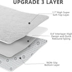 Shag Area Rugs for Bedroom Living Room, 4X6 Ultra Soft White Fluffy Area Rugs - Image 6