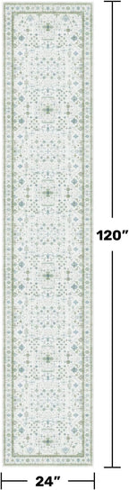 Hazo Haus Oushak Runner 2x10 Hallway Rug - Image 2