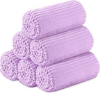 Buryeah 6 Pcs Flannel Throw Blanket Bulk 50 x 60 in Sleepover Blanket Outdoor by Buryeah