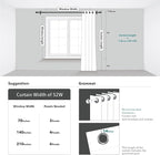 Deconovo Blackout Curtains, 52 x 95 Inch Drapes - Image 4