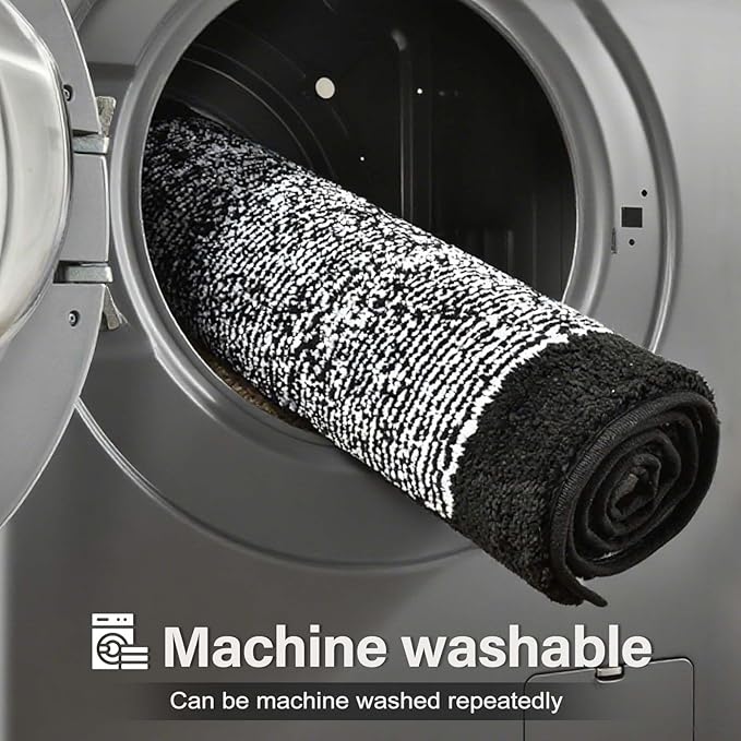 36x24 Large Bathroom Rugs Washable Non Slip, Soft Absorbent Quick Dry Mats - Image 9