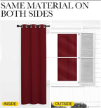 NICETOWN Christmas Short Blackout Curtains - Image 6