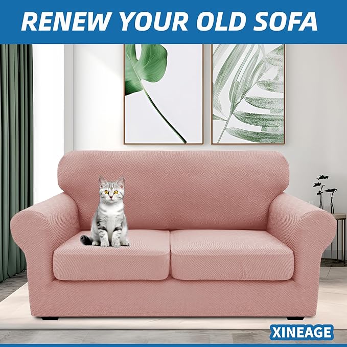 XINEAGE New 3 Pieces Couch Covers - Image 2