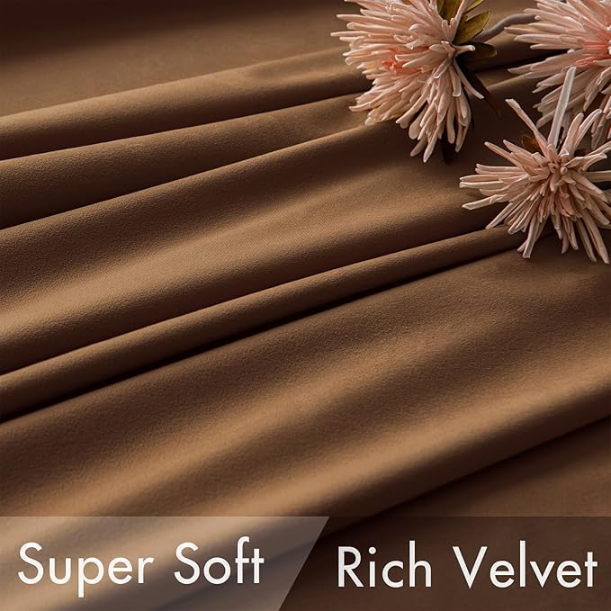 MIULEE Velvet Curtains 108 inches - Image 4