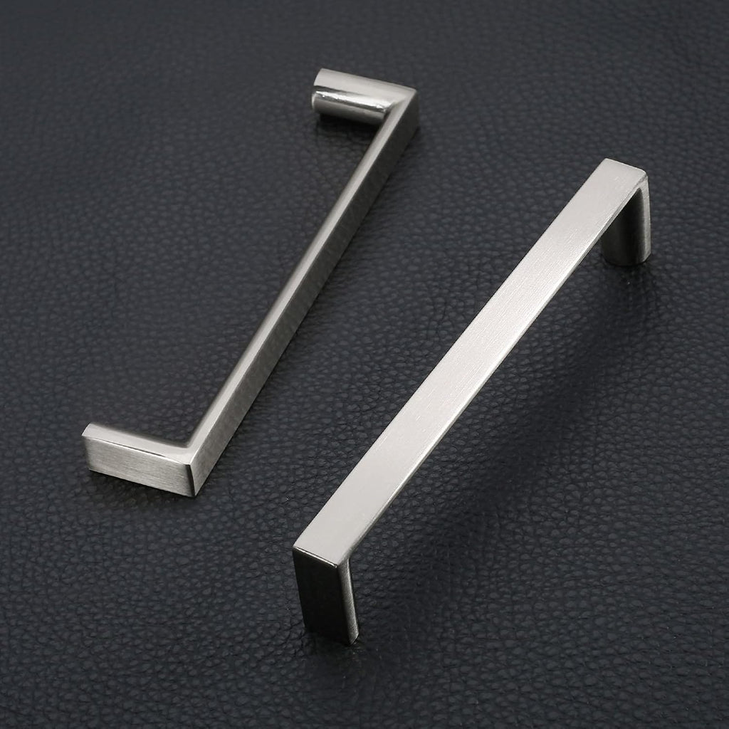 2 Pack 5 Inch Brushed Nickel Cabinet Pulls, Kitchen Hardware