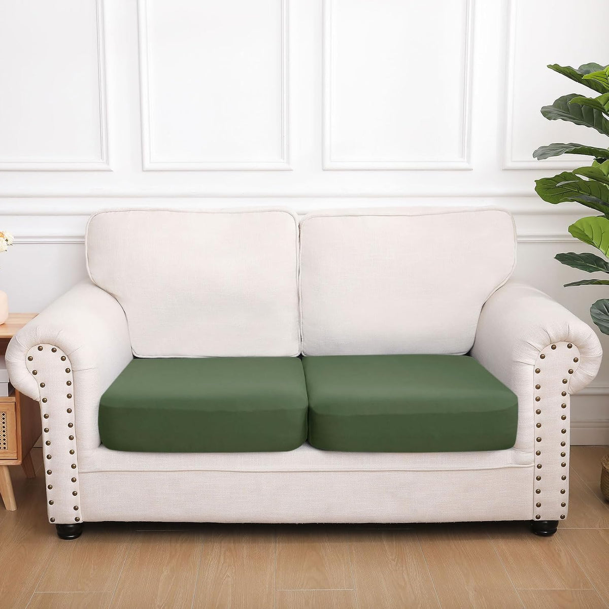 Waterproof Couch Cushion Covers, Stretch Sofa Seat Slipcovers