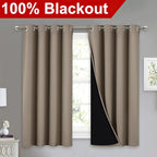NICETOWN 100% Blackout Curtains - Image 2