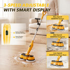 Cordless Electric Mop Compatible with Dewalt 20V Max Battery(Tool Only)