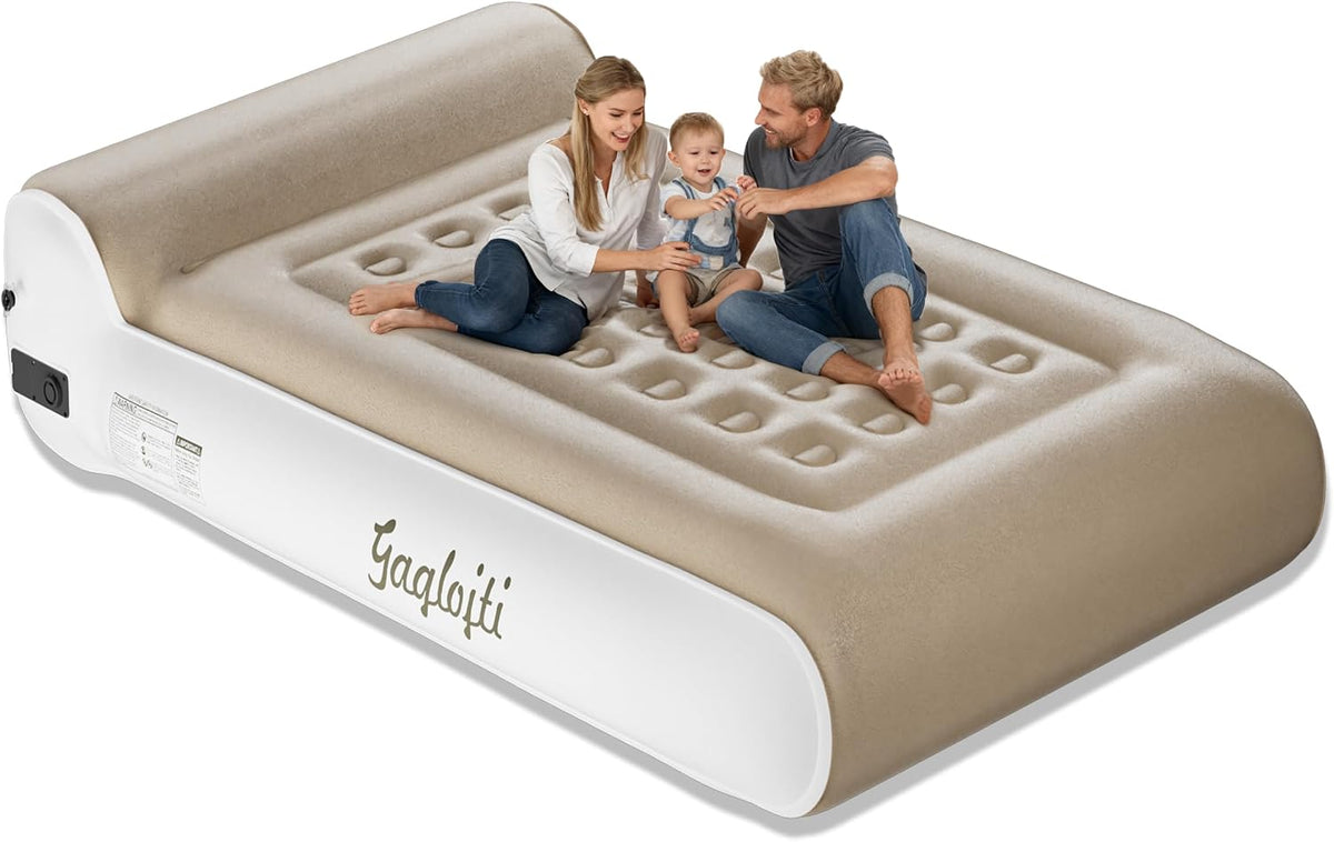 Portable Air Mattress Queen with Built in Pump for Home and Office