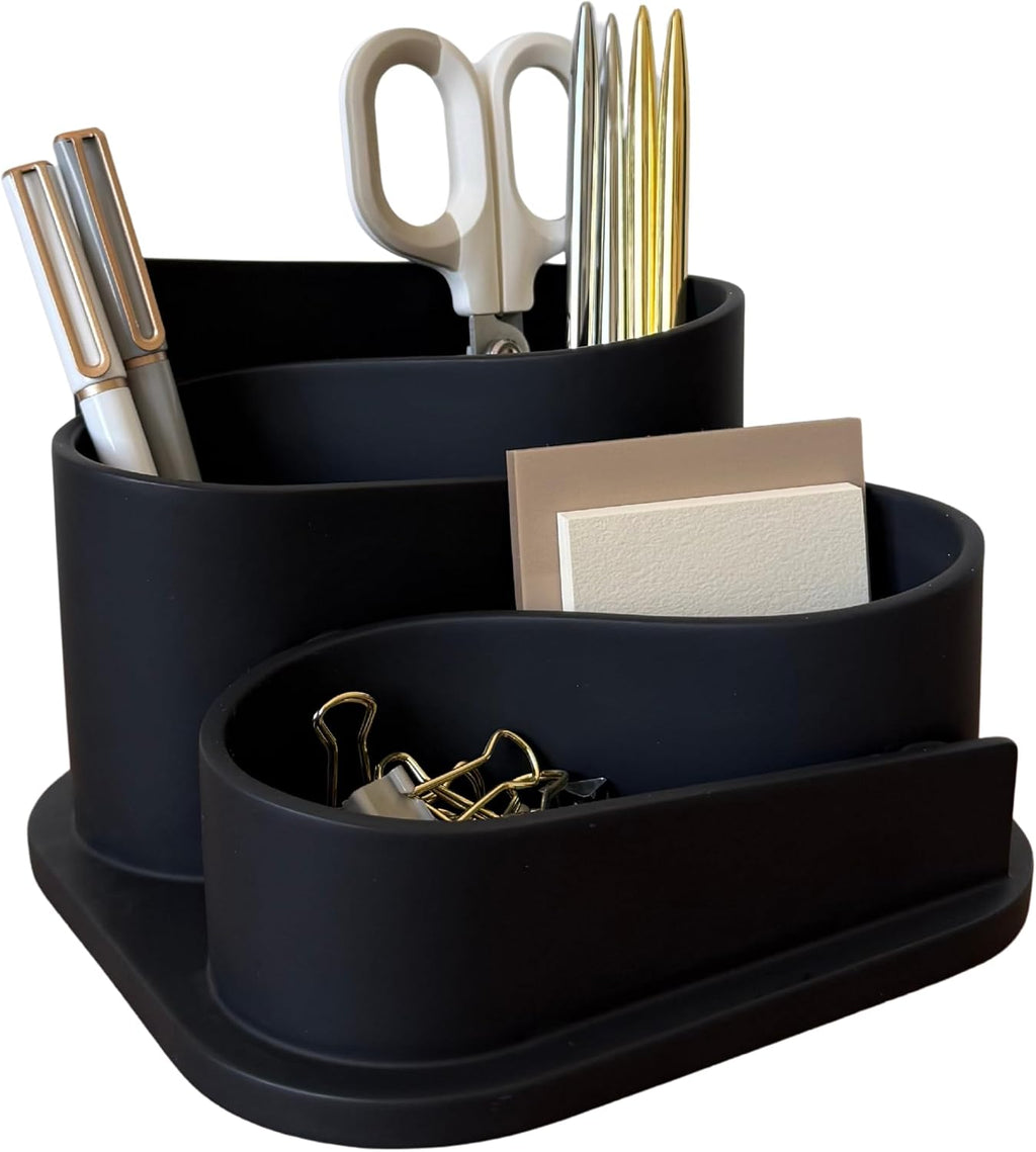 Aesthetic Desk Organizer - Modern Desk Accessories - Boho Pen Holder
