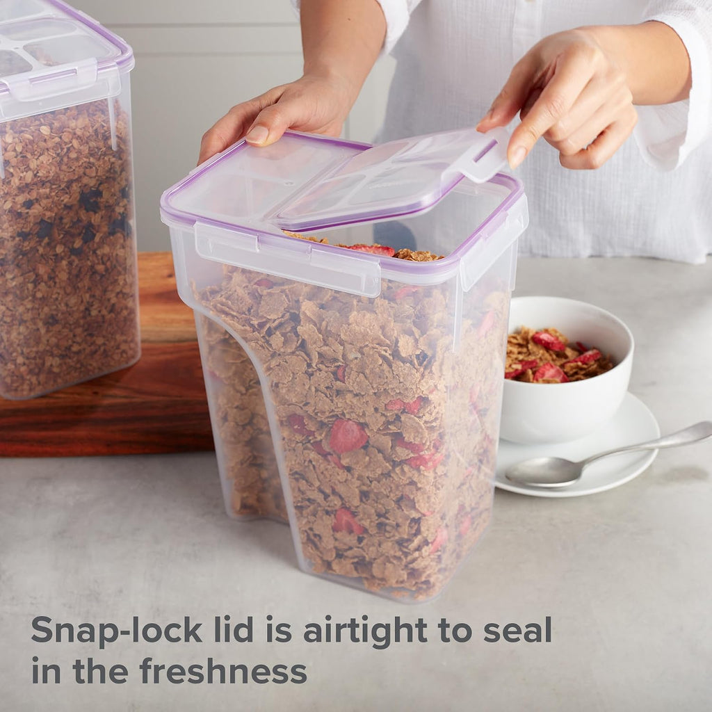 Snapware Airtight 2-Pack (22.8 Cup) Cereal Dispenser Storage Containers