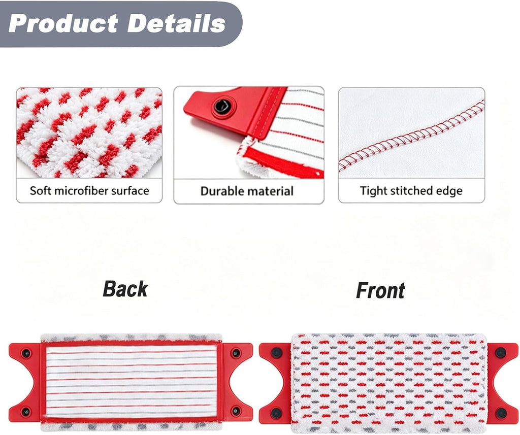 NKA 1 Pack Microfiber Mop Pads for Vileda UltraMax/Plus, 1-2 Spray