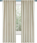 Deconovo Blackout Curtains, Thermal Insulated, W42 x L72 2 Panels, Back Tab by Deconovo