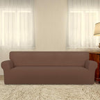 PureFit Super Stretch 4 Seater Sofa Slipcover – Spandex Non Slip Soft Couch - Image 2