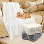 4 Pack Fleece Throw Blankets 50x60 Inches - Image 8