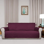 PureFit Reversible Quilted Sofa Cover, Water Resistant Slipcover Furniture - Image 2