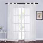 NICETOWN Sheer Curtains for Windows 84 inch Length by NICETOWN